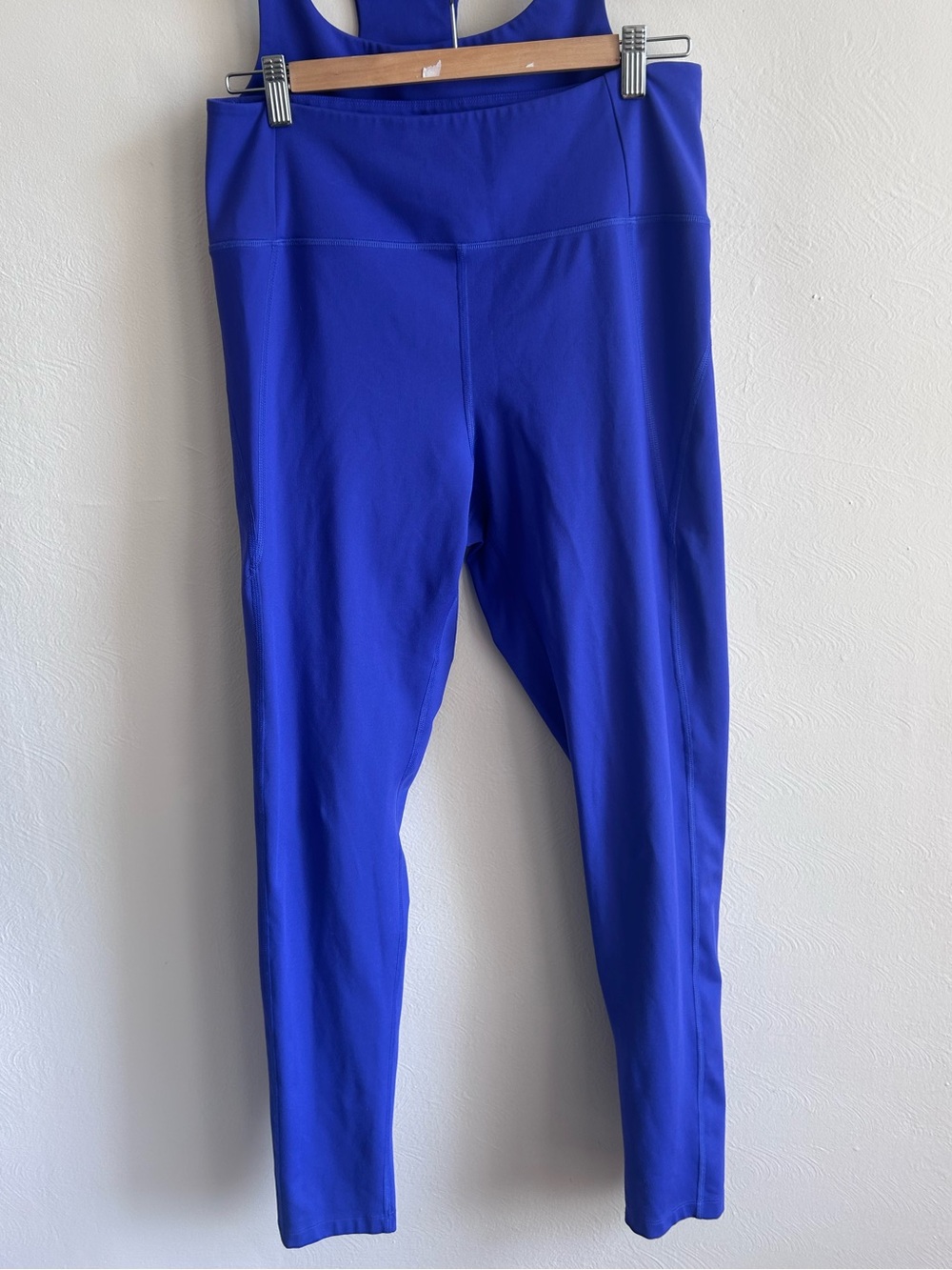Girlfriend Collective High-Rise Leggings in Cobalt Blue — Size XL